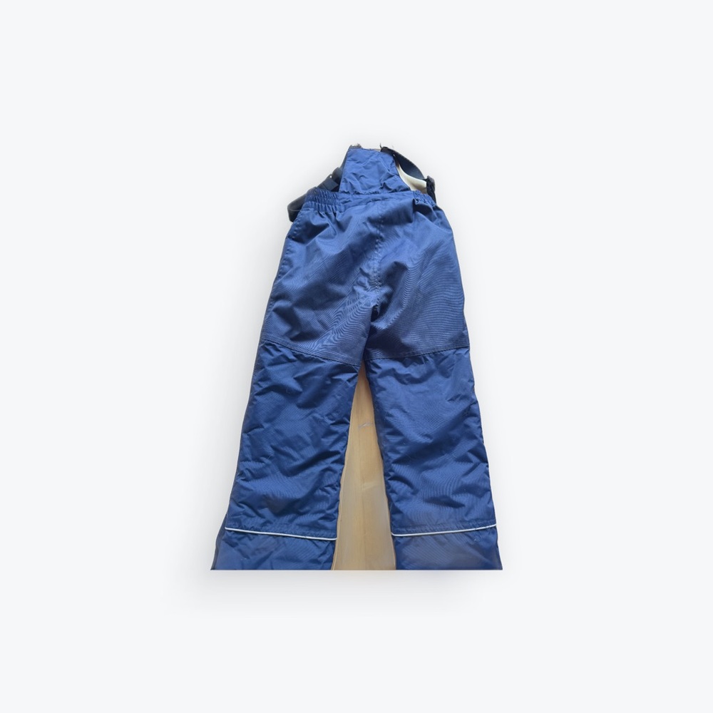 Kuling kids blue ski / snowboard bib with suspender